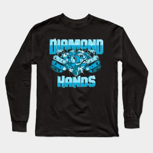 Diamond Hands Long Sleeve T-Shirt